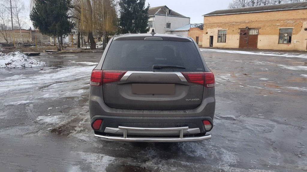 Back arc AK004-2 (stainless) for Mitsubishi Outlander 2012-2021 - Reelken Auto