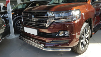 Front arc ST014 (2015+, stainless steel.) for Toyota Land Cruiser 200 - image 5
