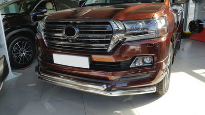 Front arc ST014 (2015+, stainless steel.) for Toyota Land Cruiser 200 - image 6