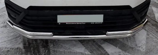Front protection ST008 (stainless) for Volkswagen Crafter 2006-2016 - image 1