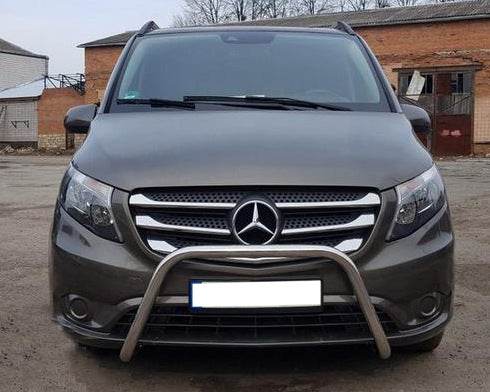 The WT006 bumper guard (stainless) for Mercedes Vito / V-class W447 2014↗ year - Reelken Auto