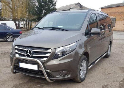 The WT006 bumper guard (stainless) for Mercedes Vito / V-class W447 2014↗ year - Reelken Auto