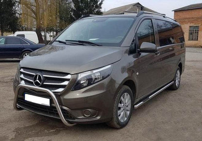 The WT006 bumper guard (stainless) for Mercedes Vito / V-class W447 2014↗ year - Reelken Auto