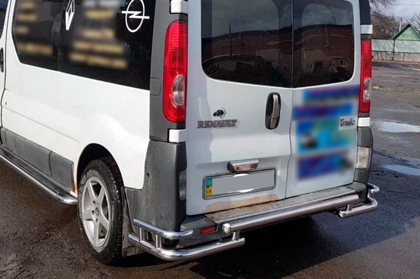 Rear Guard AK-Special (Stainless Steel) for Opel Vivaro 2001-2015 - image 5