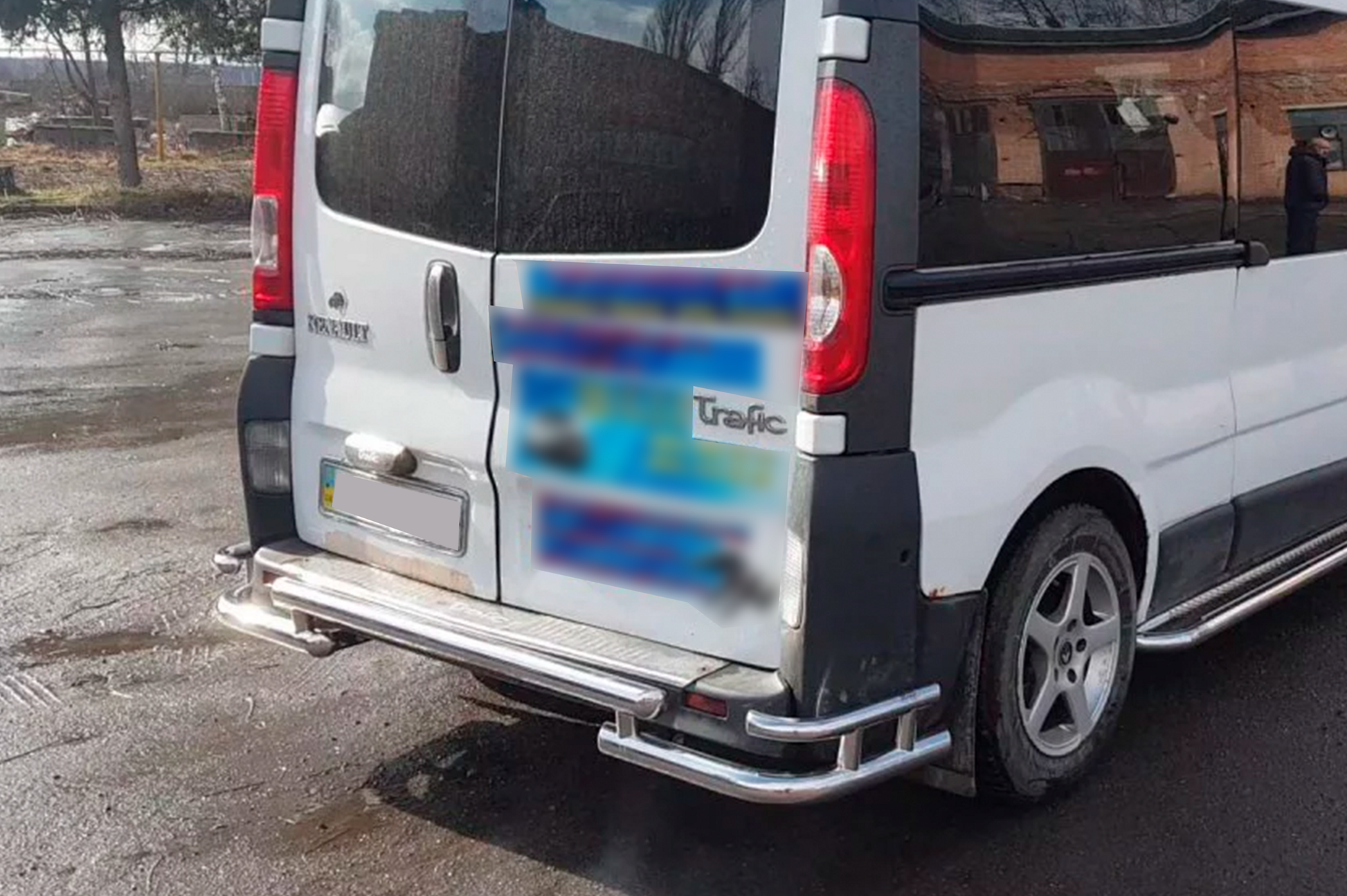 Rear Guard AK-Special (Stainless Steel) for Renault Trafic 2001–2015 - image 3