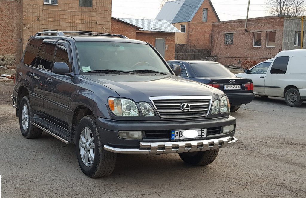 Front Bar ST015 (Stainless Steel) for Lexus LX470 1998-2007 - image 5