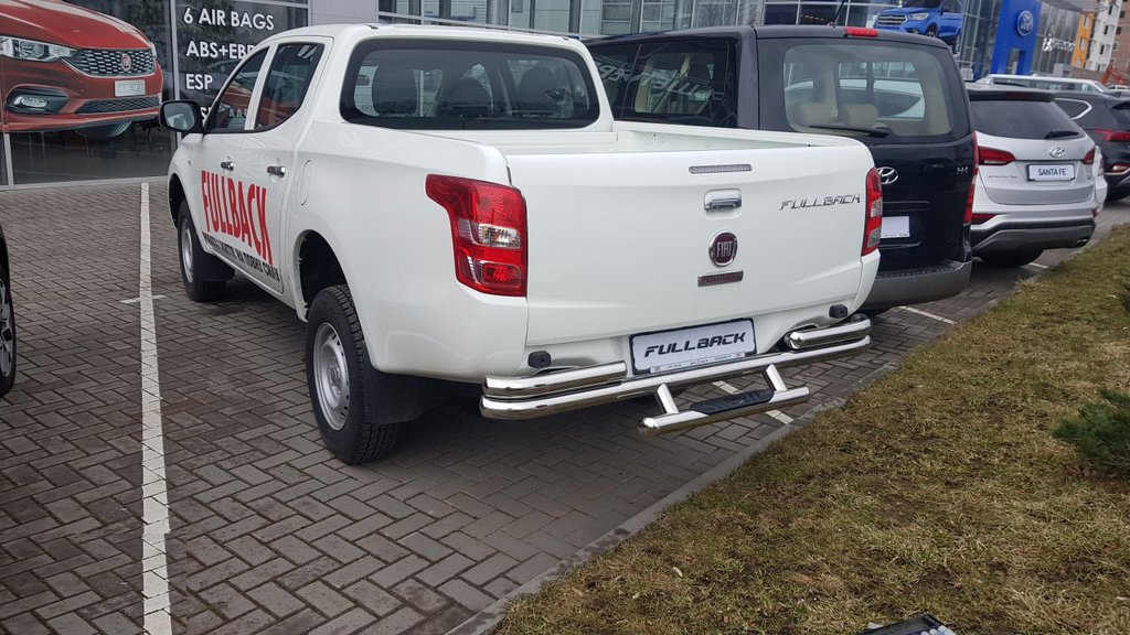 Rear Guard AK-Special (Stainless Steel) for Fiat Fullback 2016- - image 2