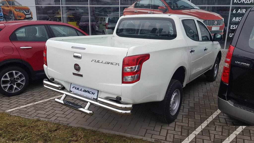Back protection AK-Special (stainless) for Mitsubishi L200 2015-2024 - Reelken Auto