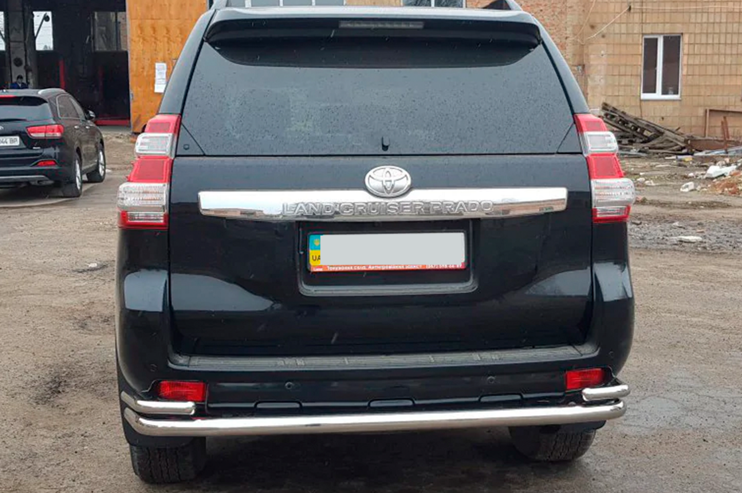 Rear Bar AK005-2 (Stainless Steel) for Toyota Land Cruiser Prado 150 2009-2023 - image 6