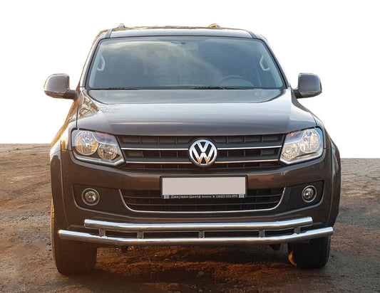 Front Bar ST018-2 (Stainless Steel) for Volkswagen Amarok 2010-2022 - image 1