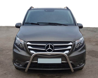 The WT006 bumper guard (stainless) for Mercedes Vito / V-class W447 2014↗ year - Reelken Auto
