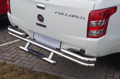 Back protection AK-Special (stainless) for Mitsubishi L200 2015-2024 - Reelken Auto