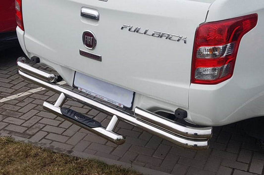 Back protection AK-Special (stainless) for Mitsubishi L200 2015-2024 - Reelken Auto