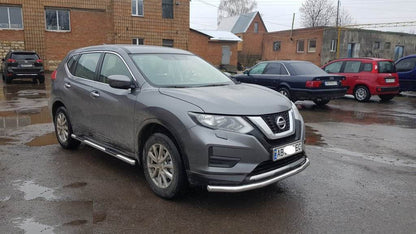 Side pipes (2 pieces, stainless steel) for Nissan X-trail T32 / Rogue 2014-2021 - Reelken Auto