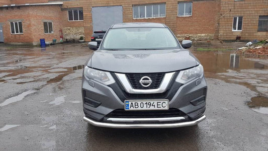Front protection ST008 (stainless steel) for Nissan X-trail T32 / Rogue 2014-2021 - Reelken Auto
