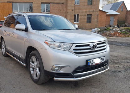 Front protection ST014 (stainless) for Toyota Highlander 2008-2013 - image 3