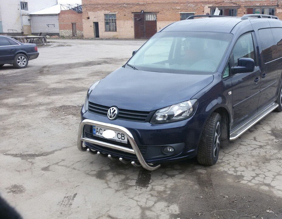 Kengurâtnik WT003 (diameter 60 mm, stainless steel) for Volkswagen Caddy 2010-2015 - image 5