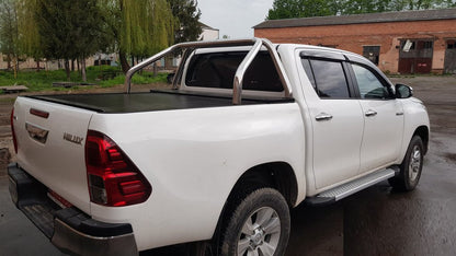 Side Steps Allmond Grey (2 pcs, Aluminum) for Toyota Hilux 2015- - image 5