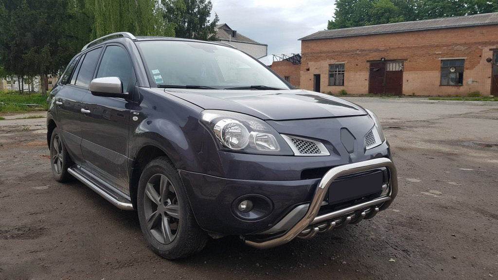 The WT003 bumper guard (stainless) for Renault Koleos 2008-2016 - Reelken Auto