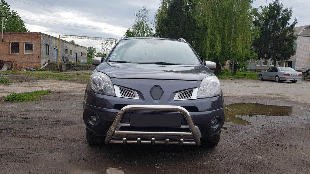 The WT003 bumper guard (stainless) for Renault Koleos 2008-2016 - Reelken Auto
