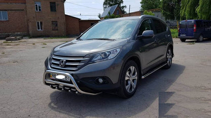 Front protection WT003 (stainless) for Honda CRV 2012-2016 - Reelken Auto