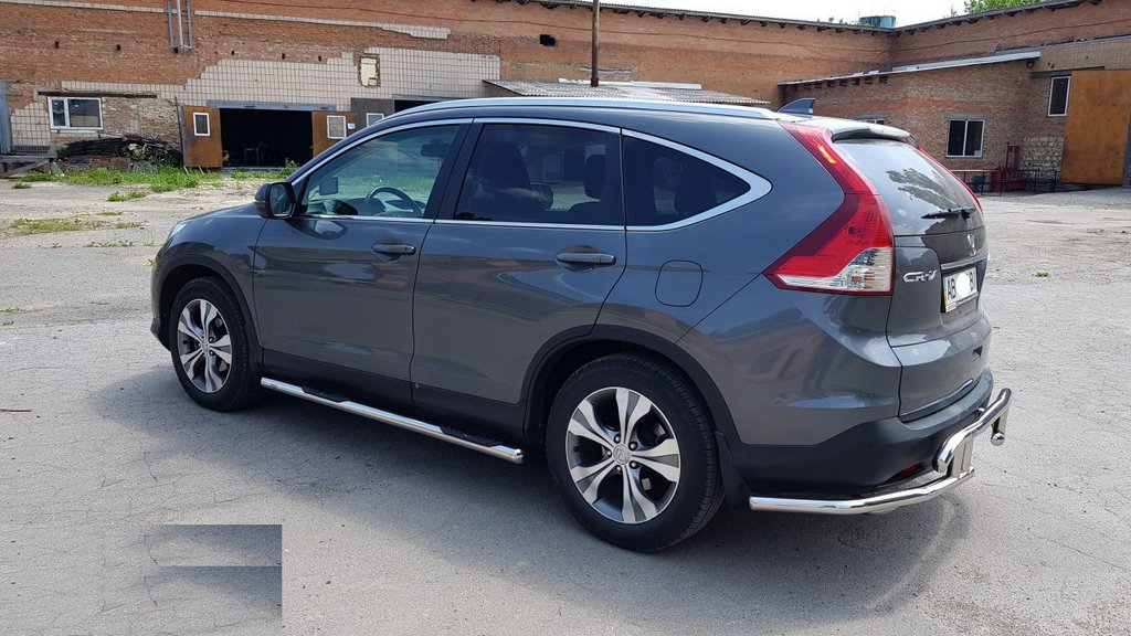 Side Bars BB002 (2 pcs, stainless steel) for Honda CRV 2012-2016 - image 7