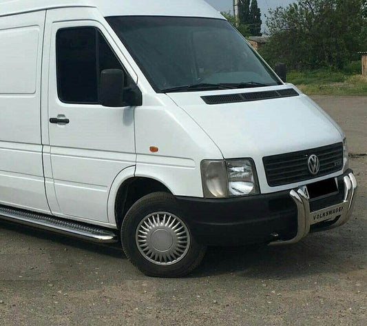 The WT011 bumper guard (stainless) for Volkswagen LT 1995-2006 - Reelken Auto