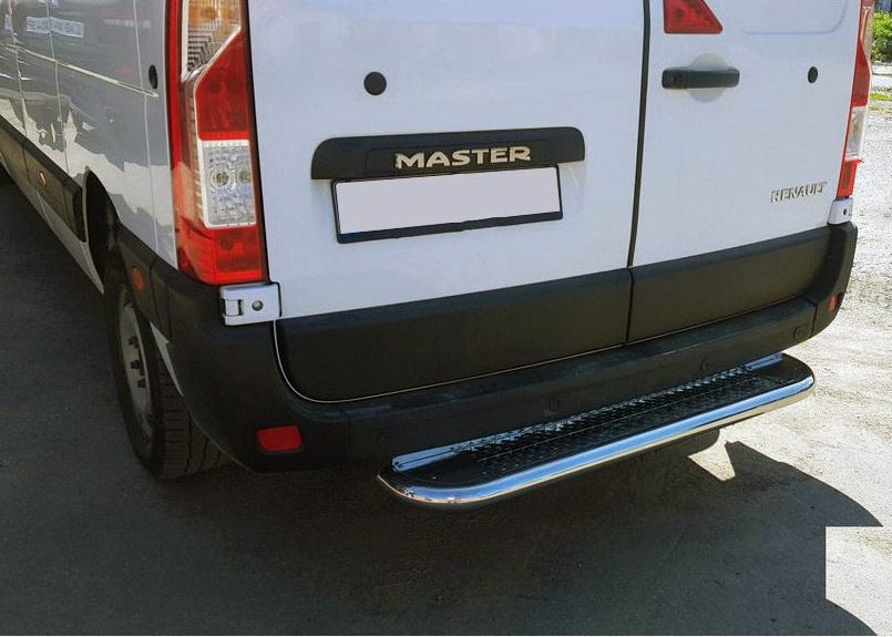 Rear step (stainless steel) for Renault Master 2011-2023 - image 1