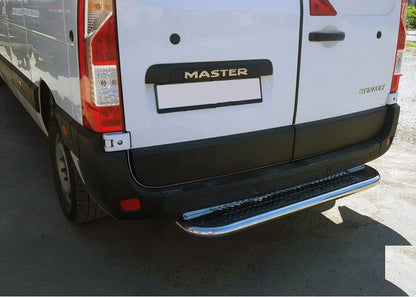 Rear step (stainless steel) for Renault Master 2011-2023 - image 1