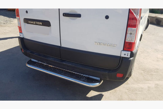 Rear step (stainless steel) for Renault Master 2011-2023 - image 2