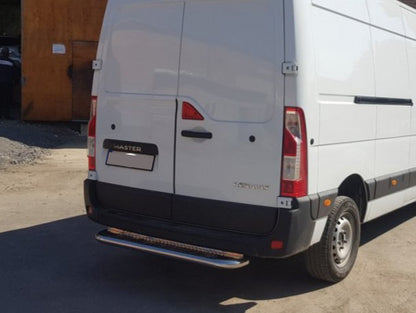 Rear step (stainless steel) for Renault Master 2011-2023 - image 4