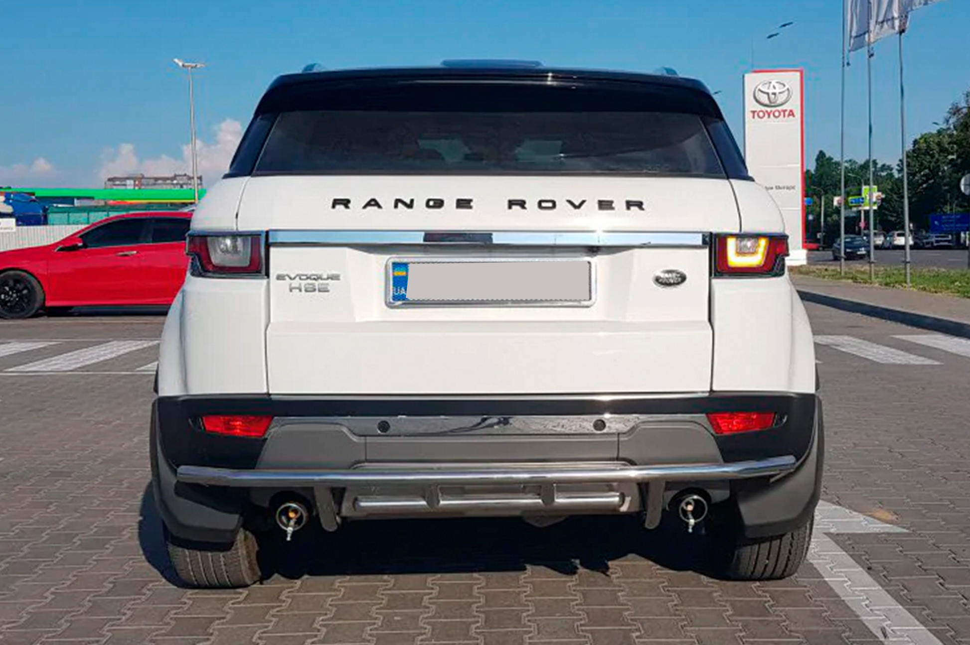 Rear Guard AK005-1 (Stainless Steel) for Range Rover Evoque 2012-2018 - image 2