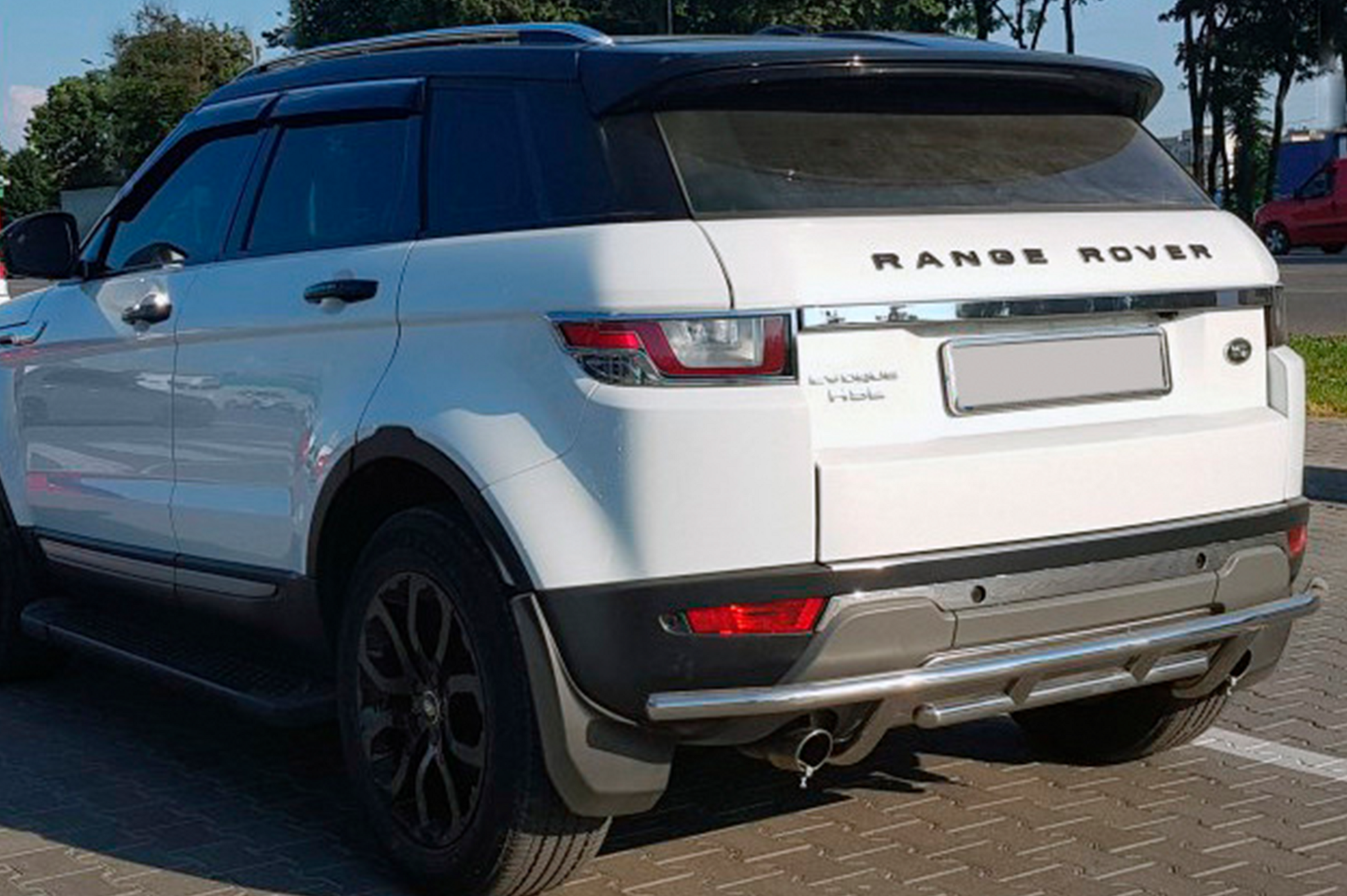 Rear Guard AK005-1 (Stainless Steel) for Range Rover Evoque 2012-2018 - image 1