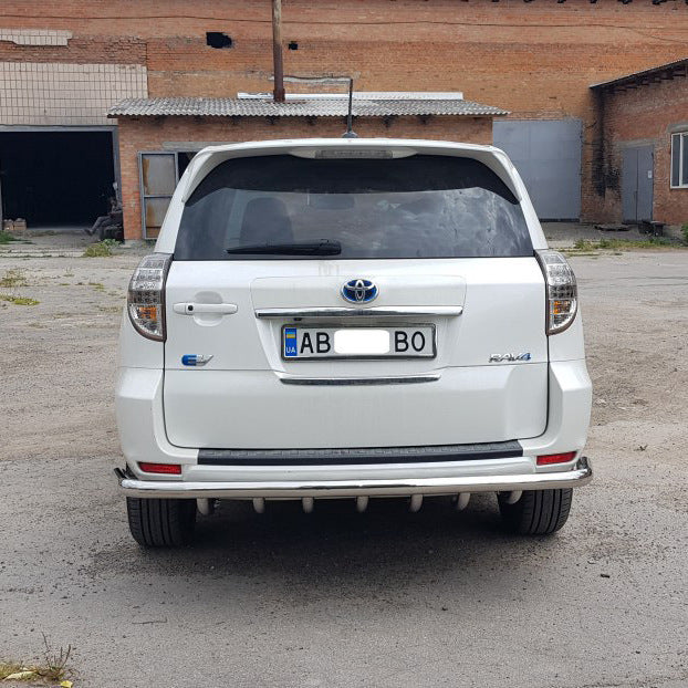 Rear Guard AK005-15 (2 pcs, stainless steel) for Toyota Rav 4 2006-2013 - image 3