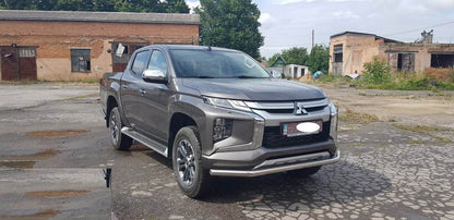Front protection ST008 (stainless) for Fiat Fullback 2016↗ - Reelken Auto