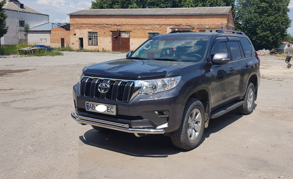 Front protection ST014 (stainless) for Toyota Land Cruiser Prado 150 - image 9