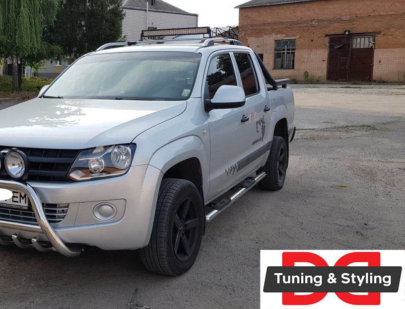 The WT003 bumper guard (stainless) for Volkswagen Amarok 2010-2022 - Reelken Auto