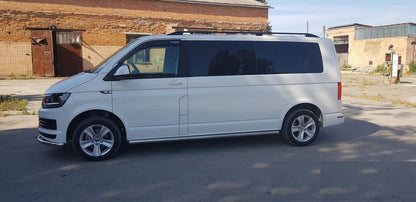 Lower lip single-ST008 (stainless) for Volkswagen T6 - image 2