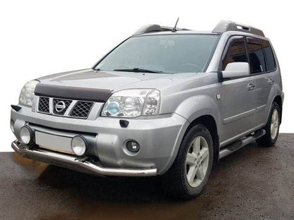 Front protection ST007 (stainless steel) for Nissan X-trail T30 2002-2007 - Reelken Auto