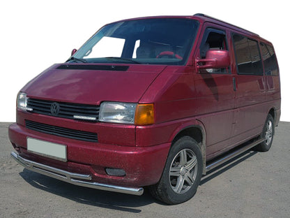 Lower double lip ST014 (stainless) for Volkswagen T4 Caravelle/Multivan - image 2