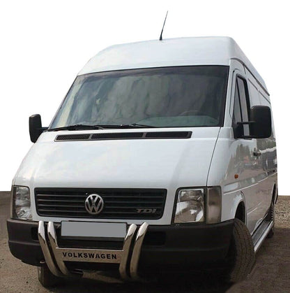 The WT011 bumper guard (stainless) for Volkswagen LT 1995-2006 - Reelken Auto