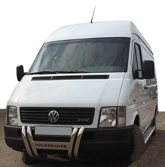 The WT011 bumper guard (stainless) for Volkswagen LT 1995-2006 - Reelken Auto