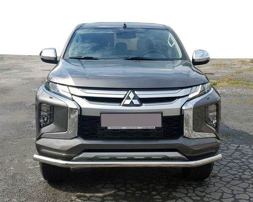 Front protection ST008 (stainless) for Fiat Fullback 2016↗ - Reelken Auto
