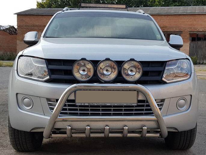 The WT003 bumper guard (stainless) for Volkswagen Amarok 2010-2022 - Reelken Auto