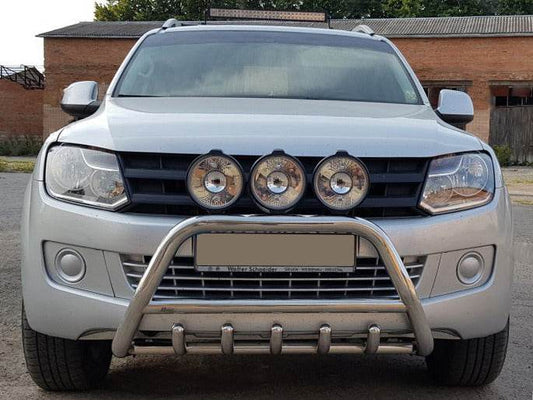 The WT003 bumper guard (stainless) for Volkswagen Amarok 2010-2022 - Reelken Auto