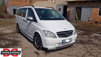Front Bar ST014 (Stainless Steel) for Mercedes Viano 2004-2014 - image 8