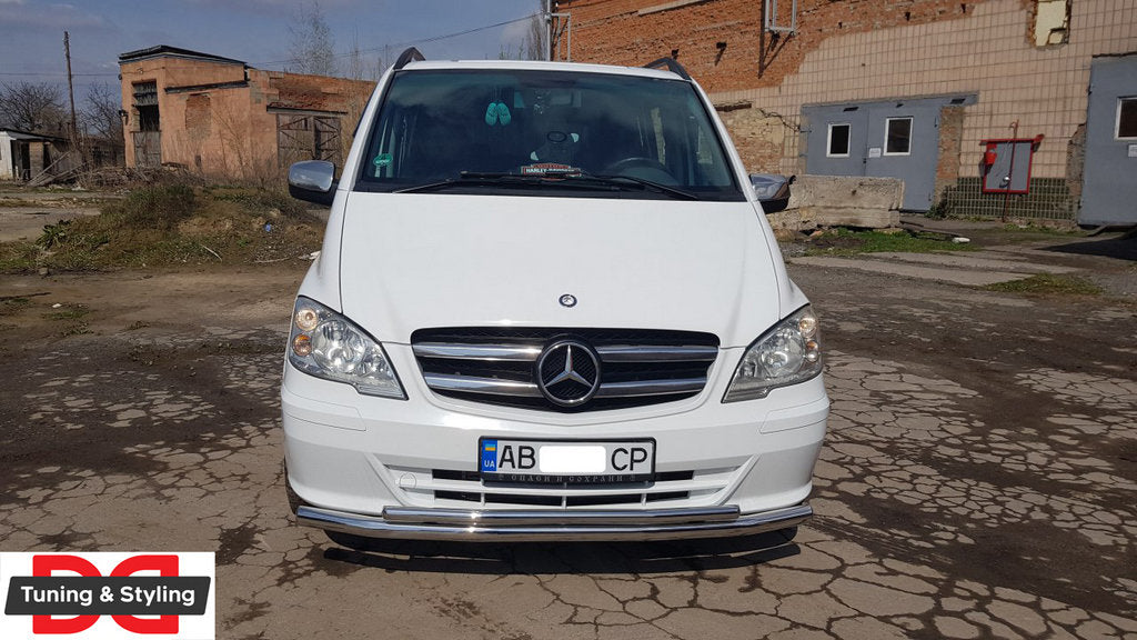 Lip lower ST014 (stainless) for Mercedes Vito W639 2004-2014 - image 11