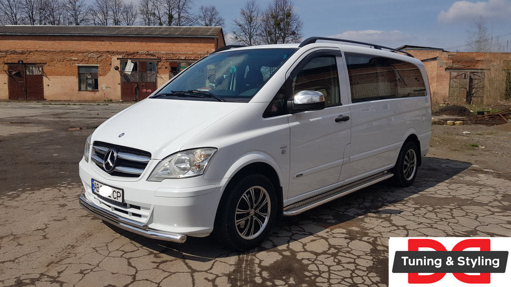 Lip lower ST014 (stainless) for Mercedes Vito W639 2004-2014 - image 9