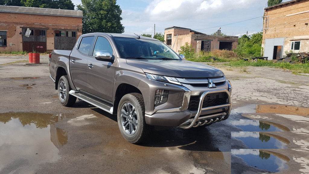 The WT003 bumper guard (stainless) for Fiat Fullback 2016↗ - Reelken Auto