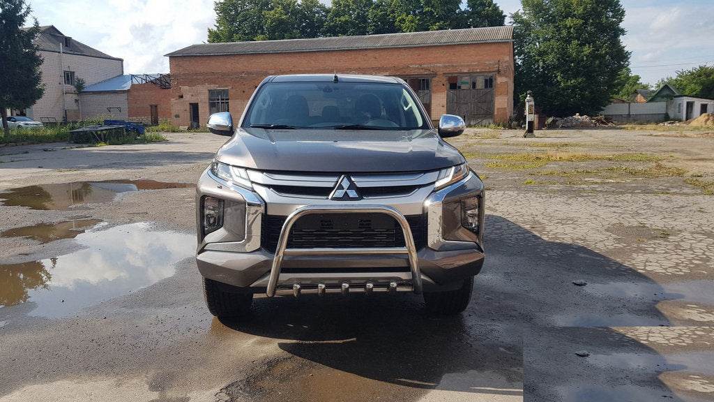 The WT003 bumper guard (stainless) for Fiat Fullback 2016↗ - Reelken Auto